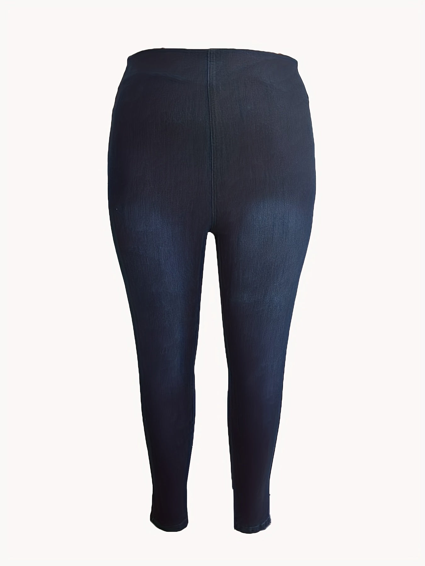 High Waisted Stretch Denim Jeans
