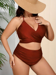 Wrap Backless Bikini Set