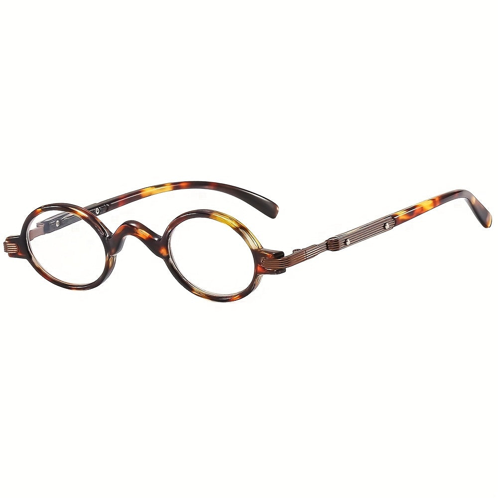 Round Frame Reading Glasses With Magnifying Function