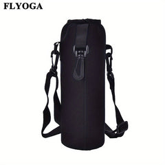 Neoprene Water Bottle Carrier Bag - Keeps Drinks Hot/Cold