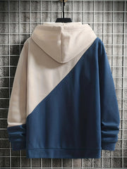 Men's Loose Hooded Pullover for Spring Autumn