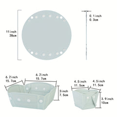Collapsible Silicone Bowl And Plate Set for Family and Camping