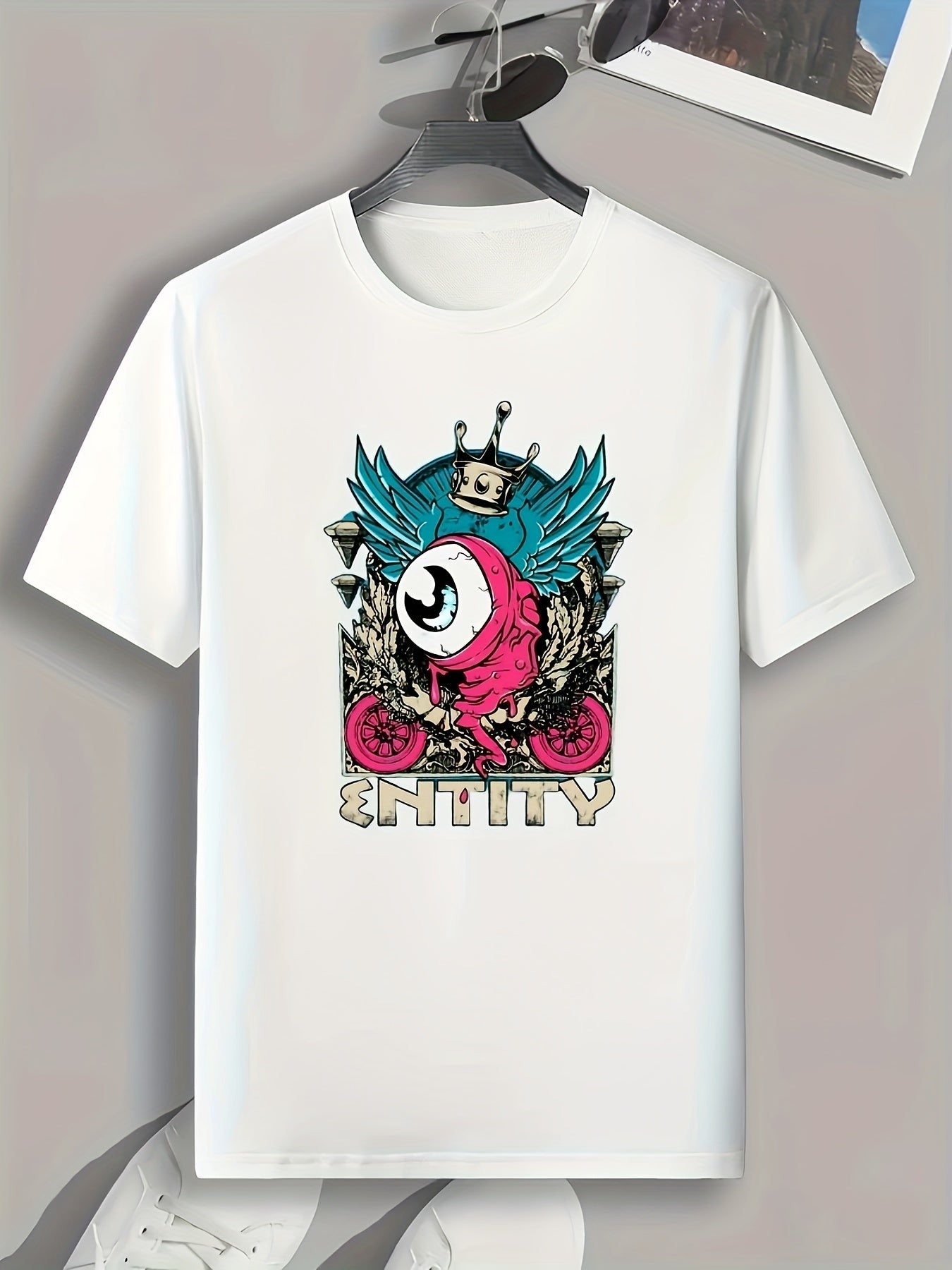 Anime Pattern Print Men's Graphic T shirt Casual Comfy Tees For Summer