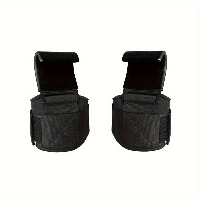 2pcs Wristband Hooks for Fitness Weightlifting Pull Up