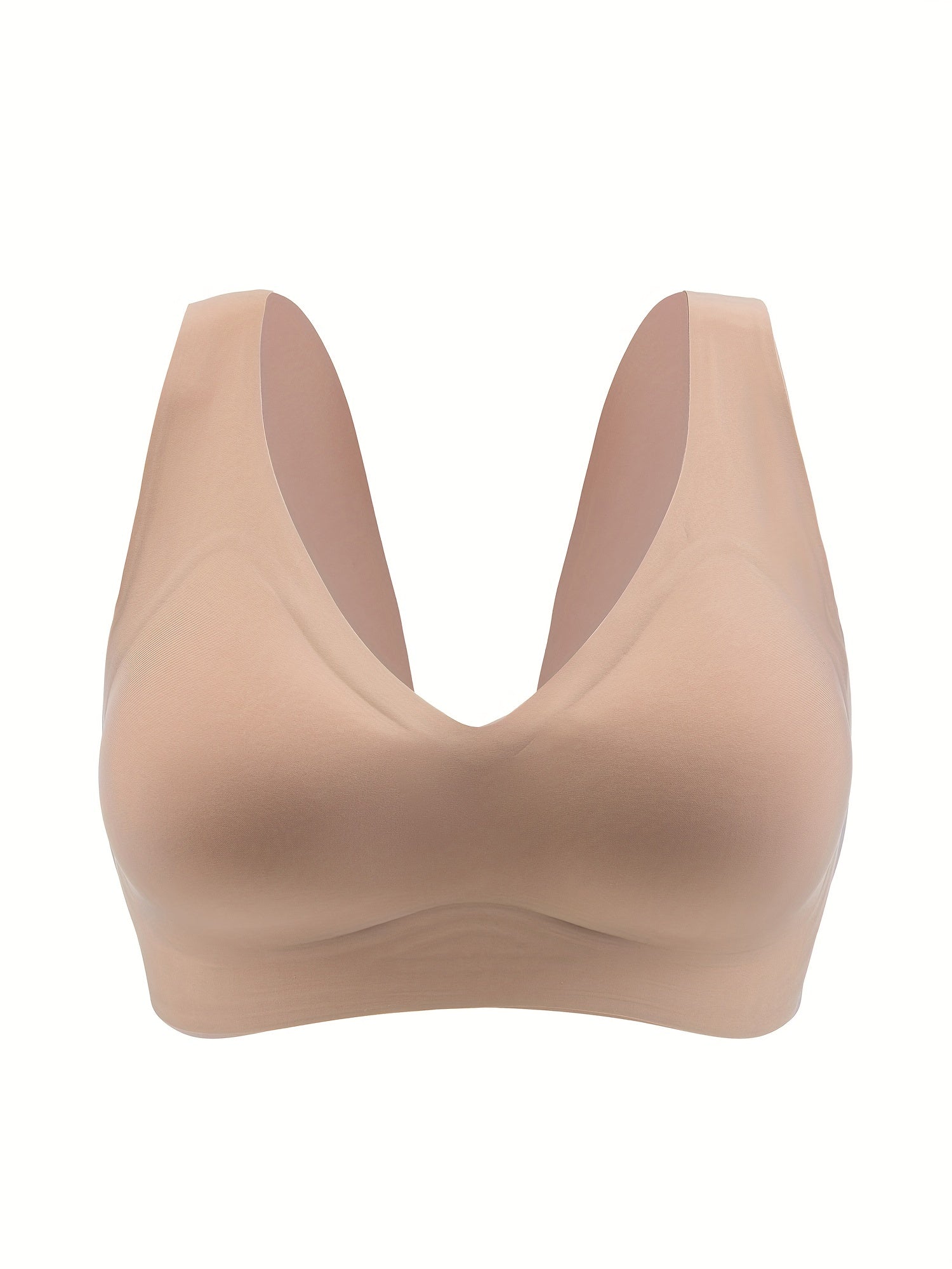 4 Pack Plus Size Seamless Lightweight Yoga Bra Set