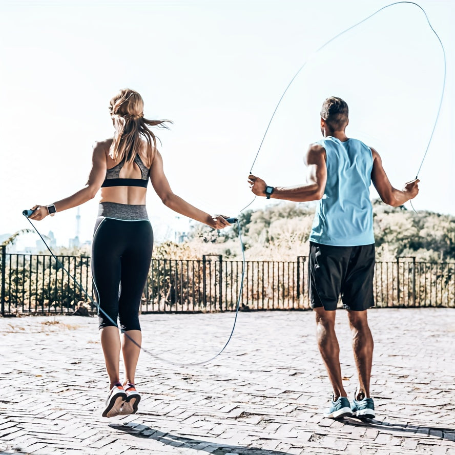 Adjustable Jump Rope For Fitness - Tangle-Free Skipping Rope