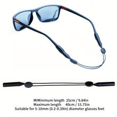Adjustable Anti-Slip Eyewear Strap Sunglasses Retainer