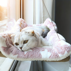 Comfy Cat Window Perch Cozy Hammock Bed for Cats