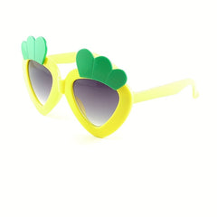 Girls Cartoon Carrot Sunglasses, Party Decorative Accessories