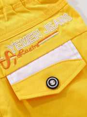 Boys Shorts Comfortable Preppy Style For Summer Kids