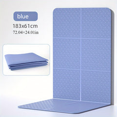 1pc TPE Non slip Foldable Yoga Mat Lightweight Portable Mute Fitness Mat