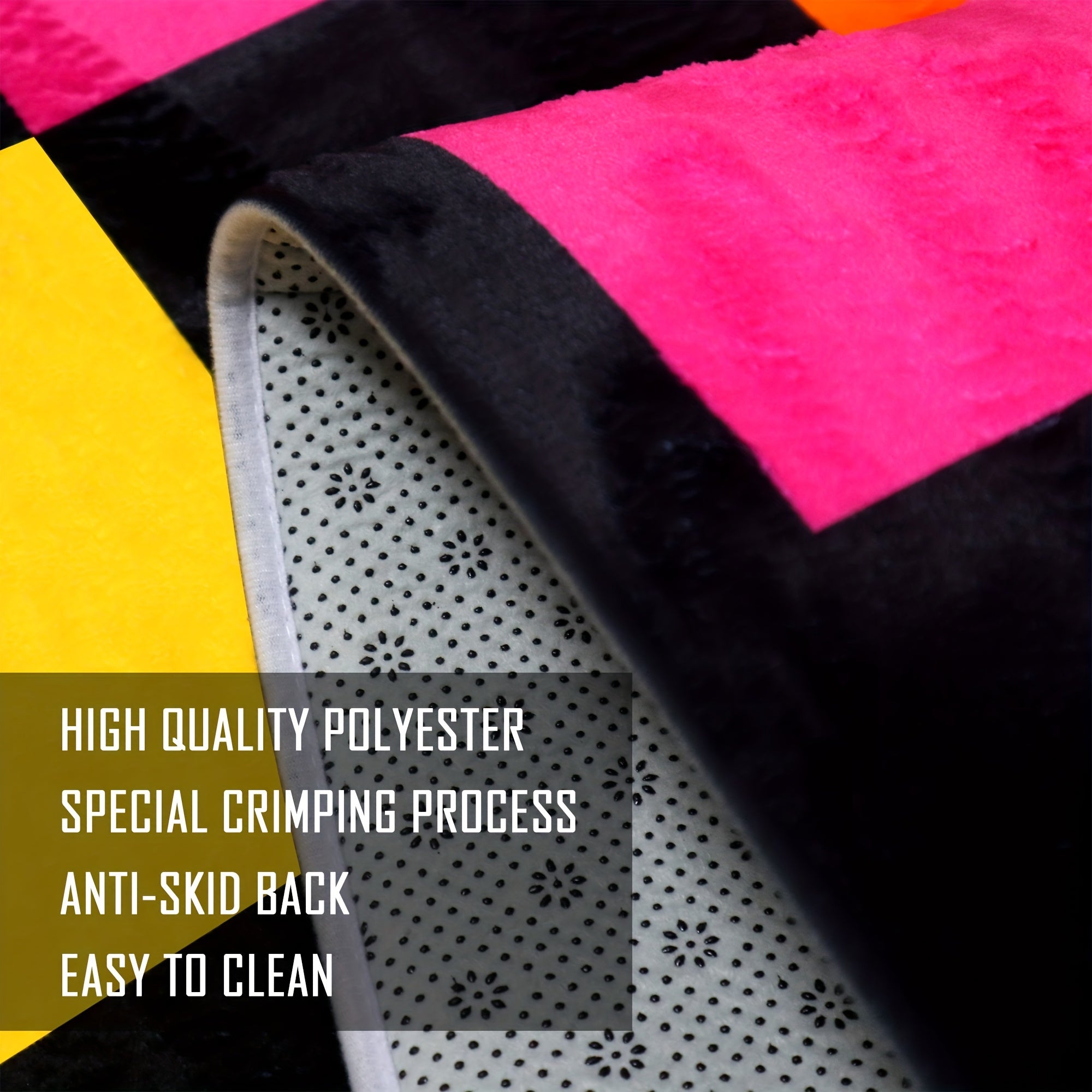 Colorful Flannel Luminous Carpet Runner