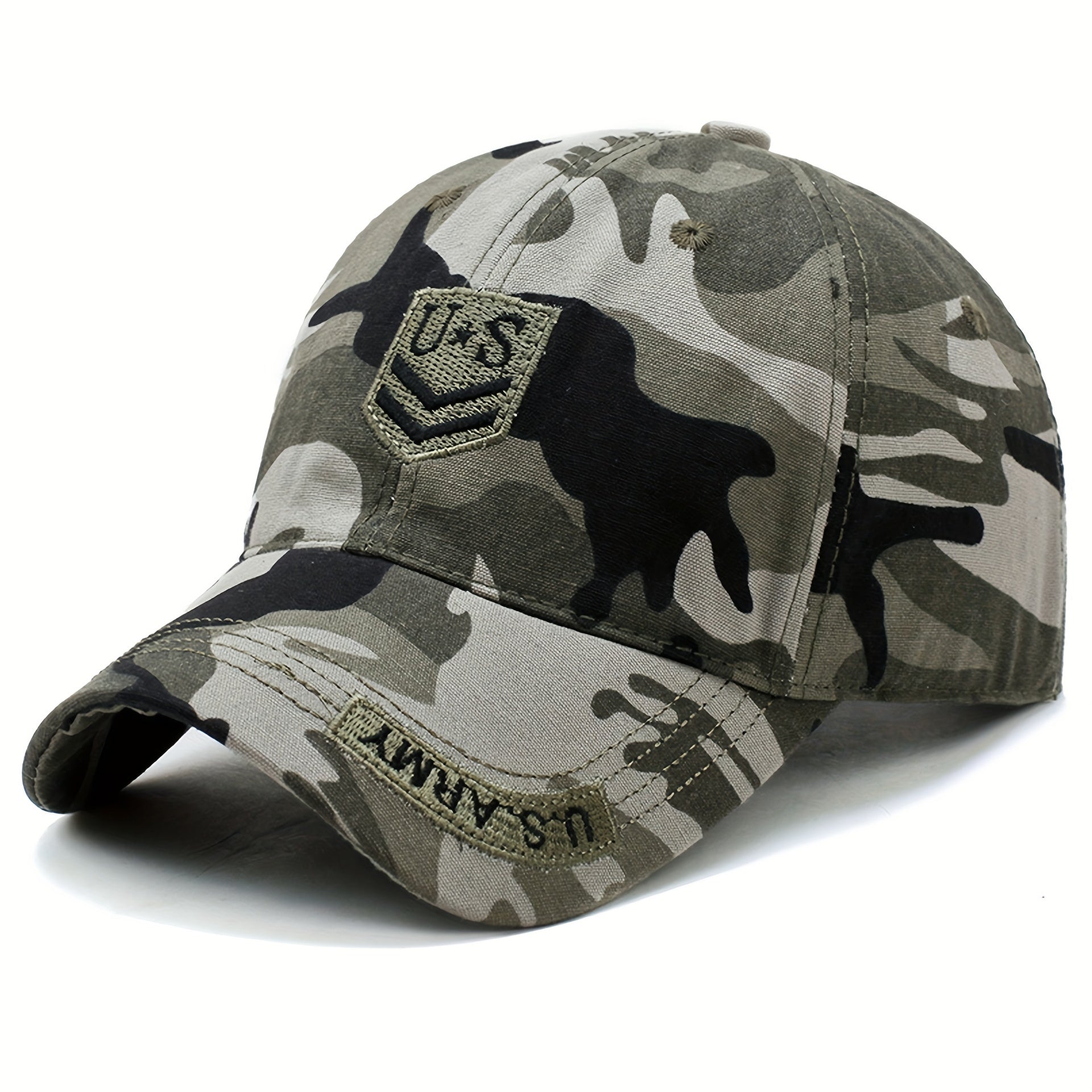 Men's Camo Military Baseball Cap