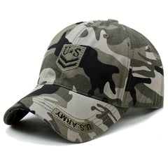 Men's Camo Military Baseball Cap