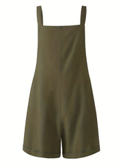 Casual Loose Wide Leg Romper Jumpsuit Women's Clothing