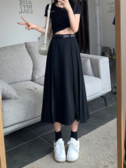 High Waist Pleated Skirt for Spring & Summer
