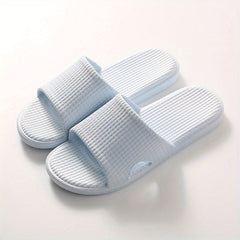 Men's Open Toe Slides Soft Sole House Slippers