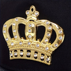 Men's Crown Pattern Baseball Cap Hip Hop Sunscreen Hat