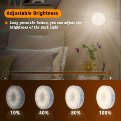 USB Rechargeable Motion Sensor Step Light Dimmable Night Light