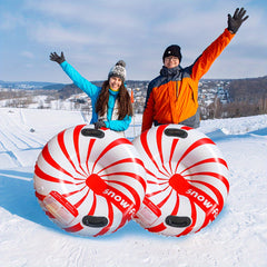1pc PVC Inflatable Ski Ring with Safety Handle