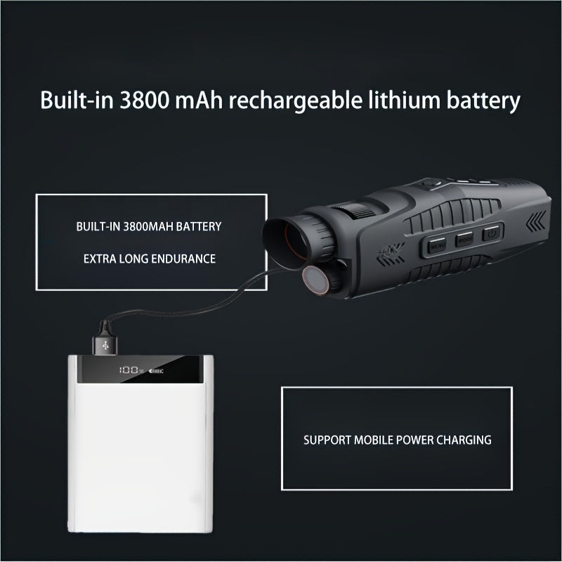 1080P HD Night Vision Monocular Binoculars 5X Digital Zoom