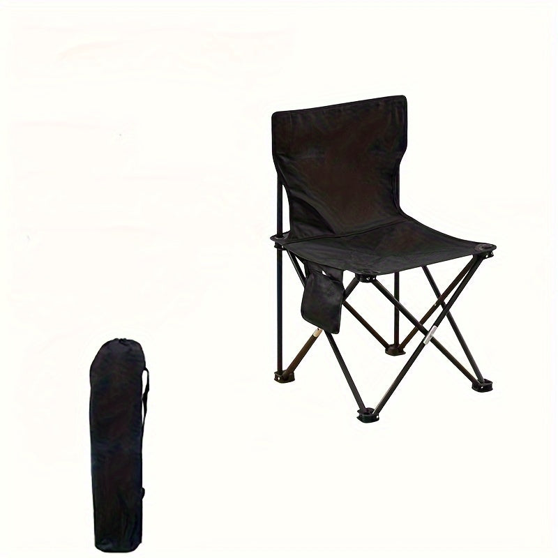 Portable Folding Chair for Camping Outdoor Fishing with Storage Bag