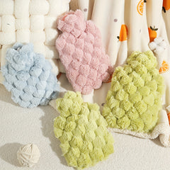 Rabbit Plush Cloth Cover Hand Warmer Hot Water Bag 34oz Soft Cover