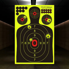 10pcs Shooting Targets 30-48x45-72cm Military Training Accessory