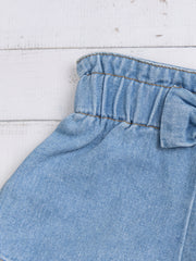 Baby Girls Bowknot Denim Shorts Toddler Summer Clothes