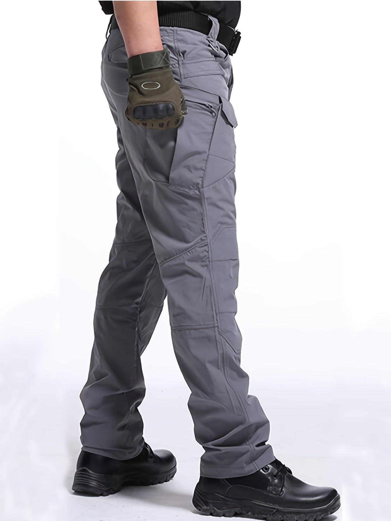 Men's Outdoor Cargo Pants Work Hiking Tactical Jogger Pants
