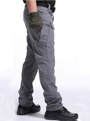 Men's Outdoor Cargo Pants Work Hiking Tactical Jogger Pants