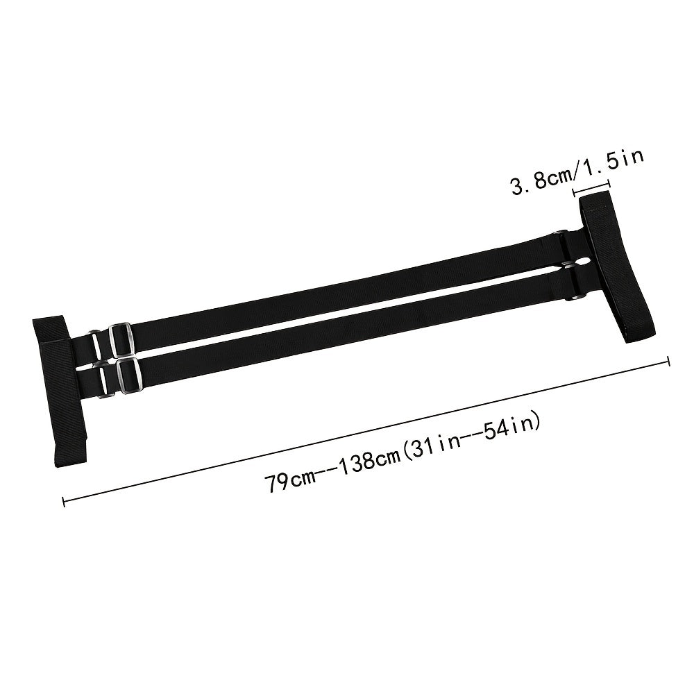 Adjustable Ski Carrier Straps and Backpack Belts with Kids Ski Pole Accessories