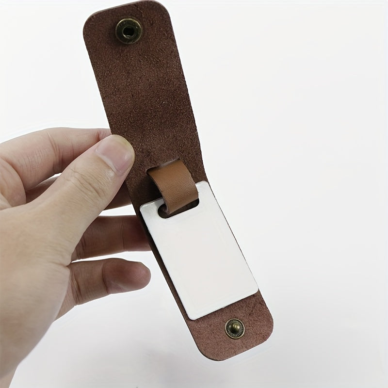 Leather Retro Style Keychain For Men