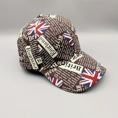 Hip Hop Baseball Cap Unisex Flag Pattern Sun Hat Lightweight