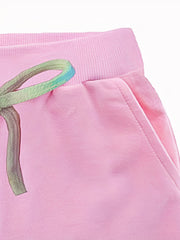 Kids Casual Jogger Shorts Unisex Sweat Shorts Bike Shorts for Beach