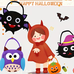 Halloween Pumpkin Candy Bag for Kids