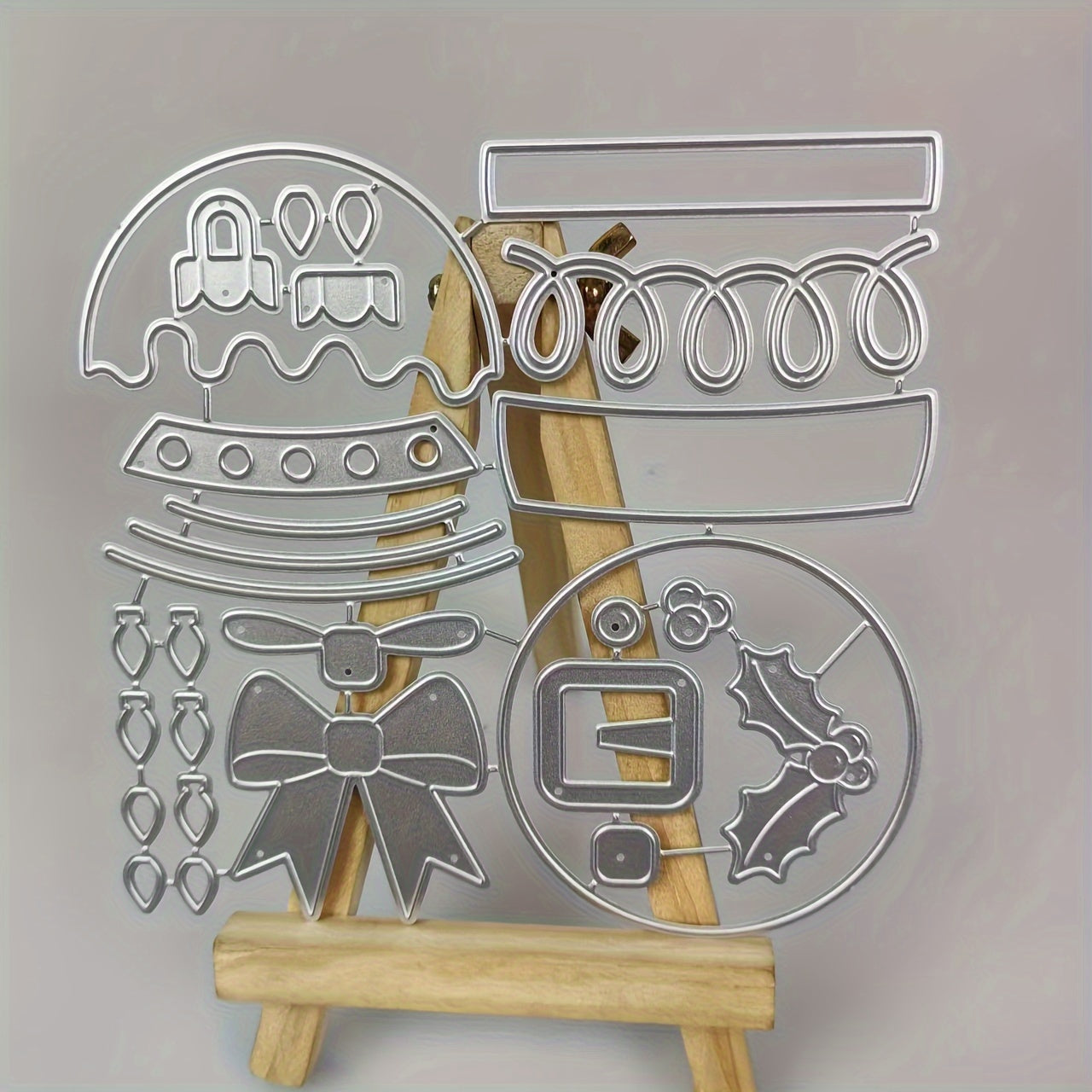 Christmas Santa Claus Metal Cutting Dies for Scrapbooking Craft Stencil