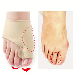 Silicone Gel Toe Separator Insoles for Bunion Relief