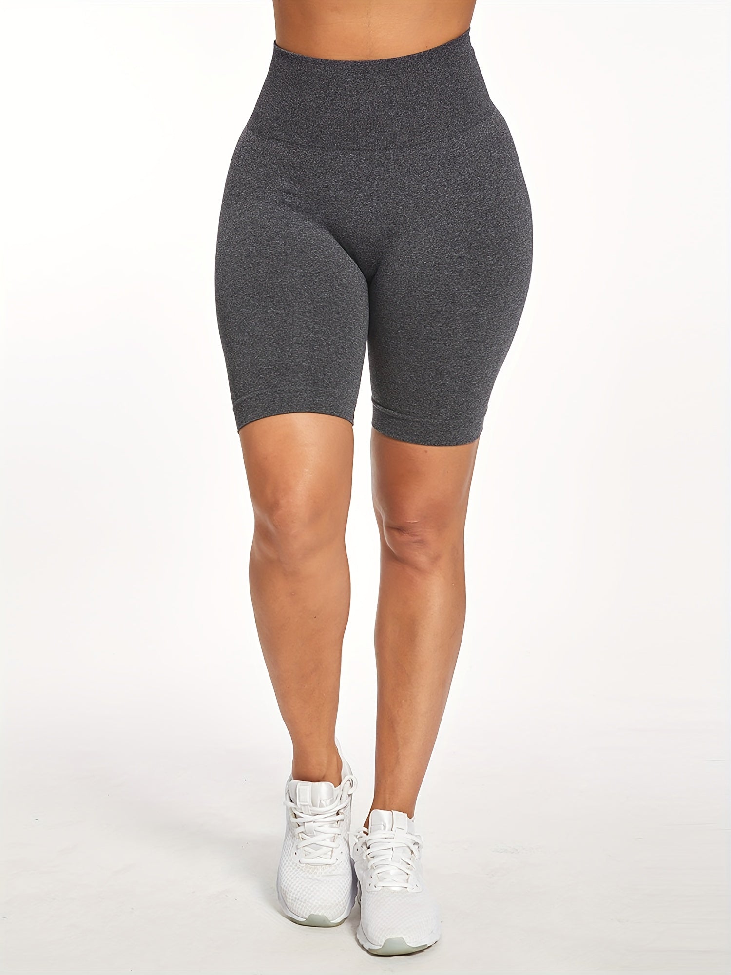 4 Pcs Seamless Butt lifting Shorts Stretchy Fitness Workout Gym Shorts