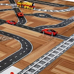 Creative Track Road Tape Toy Car Stickers Set