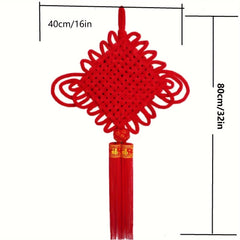 Hand Knitted Chinese Knot Pendant - High End Living Room Entryway Decoration