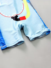 Boys Shark One piece Swimsuit Summer Kids Clothes