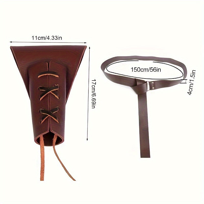Medieval Vintage Belt Sword Cover Halloween Christmas Cosplay Costume Props