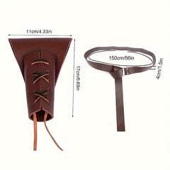 Medieval Vintage Belt Sword Cover Halloween Christmas Cosplay Costume Props