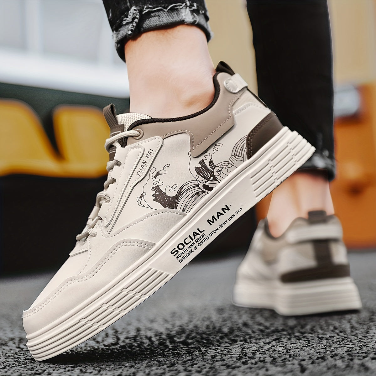 Men's Lightweight Skate Shoes for Spring/Summer