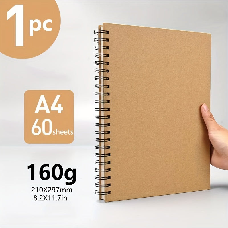 A4 8K 16K Sketchbook 60 Sheets 98 Lb 160 Gsm Spiral Bound Acid Artist Sketch