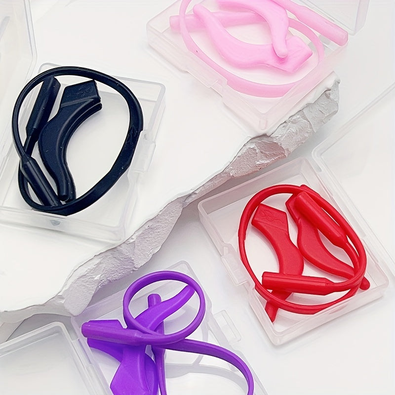4 Sets Glasses Lanyard & Ear Holder Accessories For Men