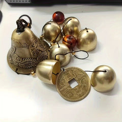 Metal Wind Chimes Yard & Garden Decor Christmas Halloween Year's