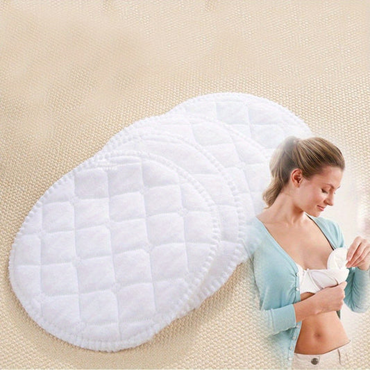 12pcs Washable Nursing Breast Pads Soft Absorbent Baby Breastfeeding Pads