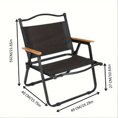 Portable Folding Chair Oxford Cloth Camping Beach Chair